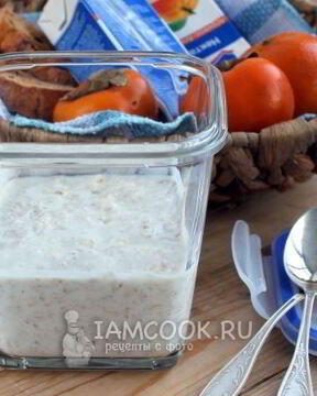 Овсянка в банке