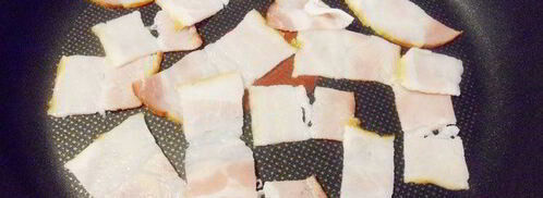 пикантная овсянка c беконом и сыром. Шаг 4