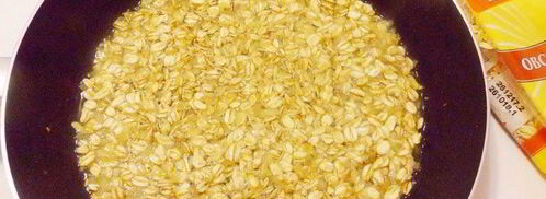 пикантная овсянка c беконом и сыром. Шаг 7