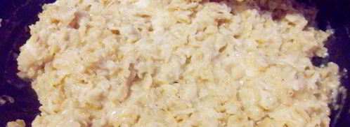 пикантная овсянка c беконом и сыром. Шаг 10