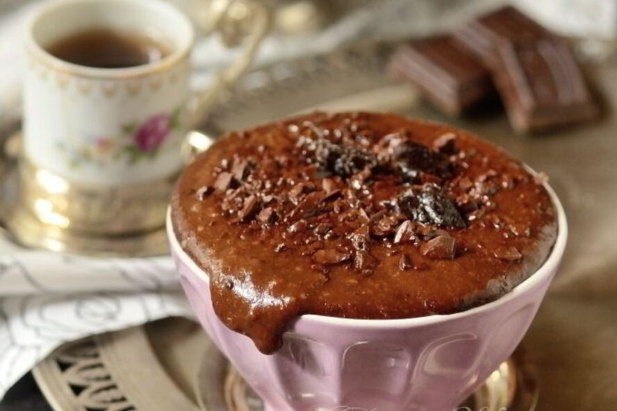 Рецепт шоколадной овсяной каши с черносливом