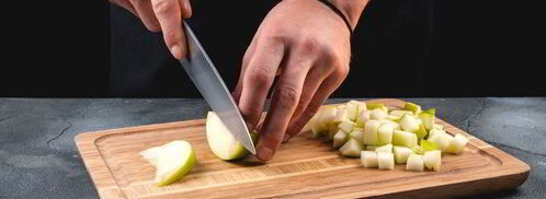 запеченная овсяная каша с яблоками и орехами. Шаг 3