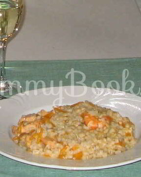 Каша перловая в итальянском стиле