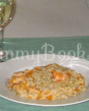 Каша перловая в итальянском стиле