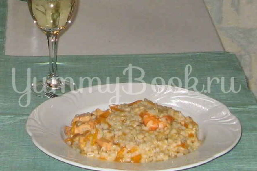 Рецепт каши перловой в итальянском стиле