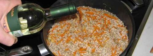 каша перловая в итальянском стиле. Шаг 22