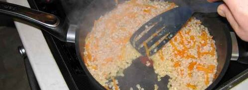 каша перловая в итальянском стиле. Шаг 24