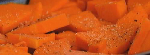 перловая каша с фасолью, тыквой и беконом. Шаг 5