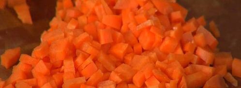 перловая каша с фасолью, тыквой и беконом. Шаг 6