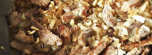 перловая каша с мясом. Шаг 7