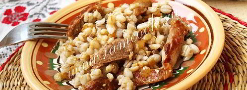 перловая каша с мясом. Шаг 10