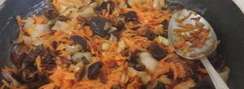 перловая каша с опятами. Шаг 6