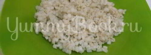 перловая каша с семечками и йогуртом. Шаг 6