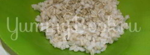 перловая каша с семечками и йогуртом. Шаг 8