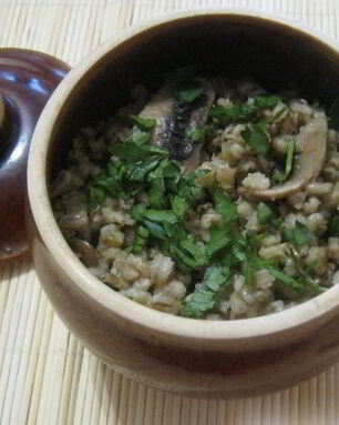 Перловая каша в духовке