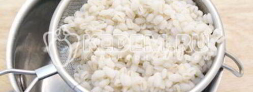 перловка с грибами. Шаг 4