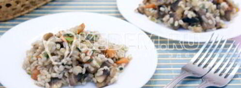 перловка с грибами. Шаг 9