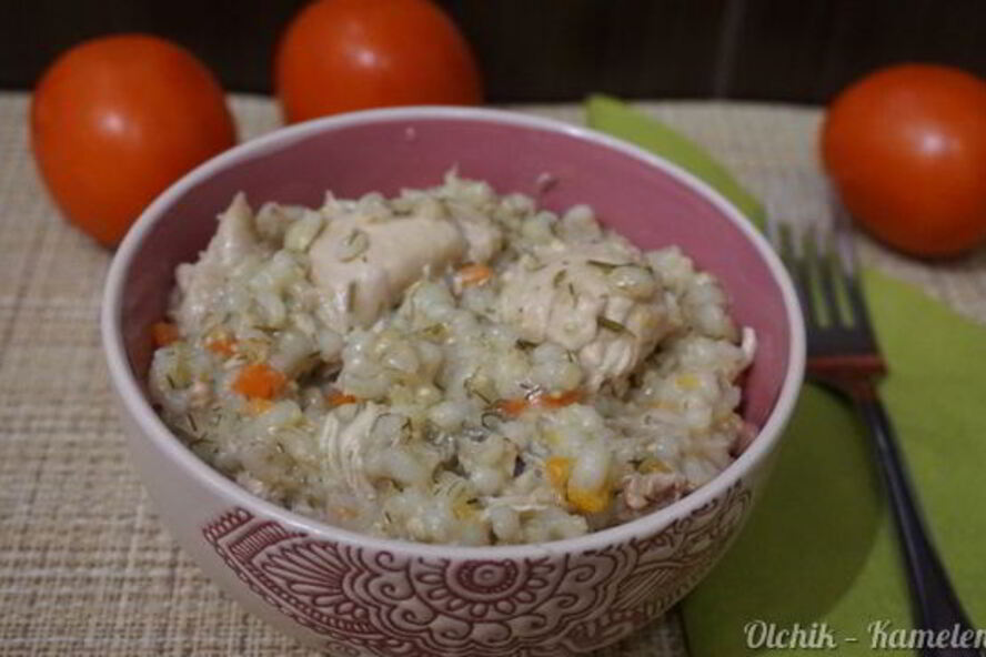 Рецепт перловки с курицей в мультиварке