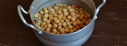 перловка с нутом и куриной грудкой. Шаг 8