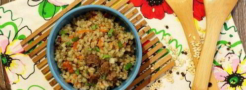 перловка с тушенкой в мультиварке. Шаг 11