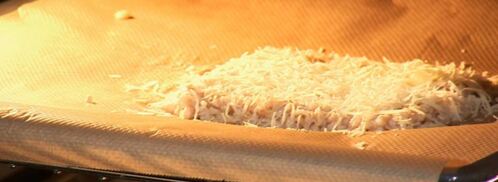 перловка с вешенками под соусом из шпината. Шаг 4