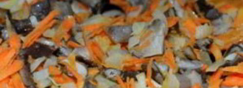 перловка с вешенками. Шаг 3