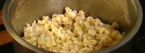 перловка с зеленью и сыром. Шаг 5