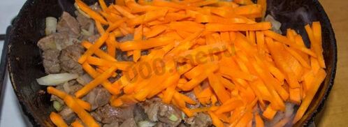 перловка в духовке в горшочке с мясом говядины. Шаг 8