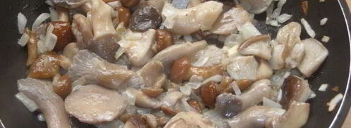 пшеничная каша с грибами вкуснотеево. Шаг 4