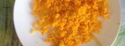 апельсиновая пшенная каша с карамельным бананом. Шаг 3