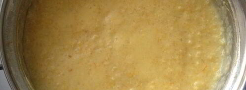 апельсиновая пшенная каша с карамельным бананом. Шаг 5