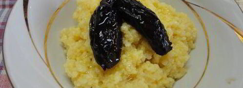 каша пшенная с черносливом. Шаг 4