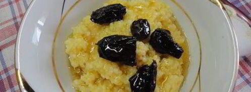 каша пшенная с черносливом. Шаг 5