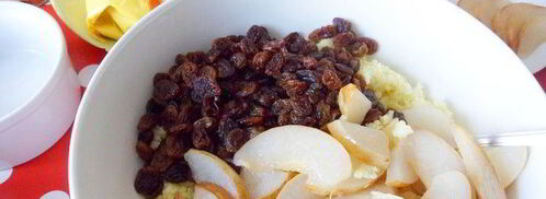 каша пшенная с грушами и изюмом. Шаг 9