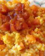 Простая пшенная каша с тыквой