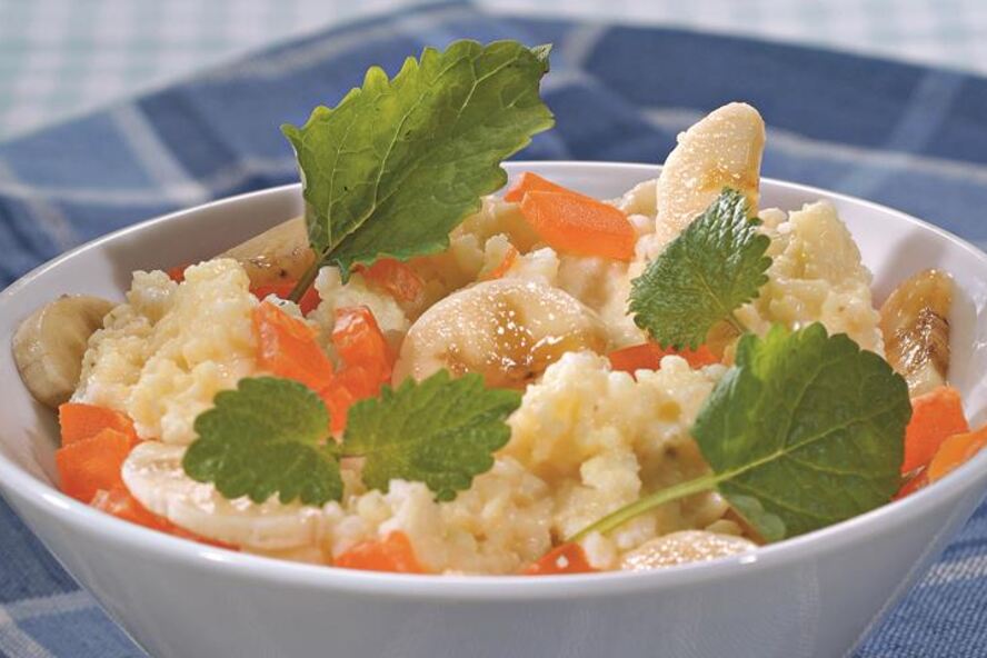 Рецепт пшенной каши на кокосовом молоке