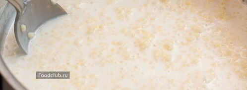 пшенная каша на молоке. Шаг 4