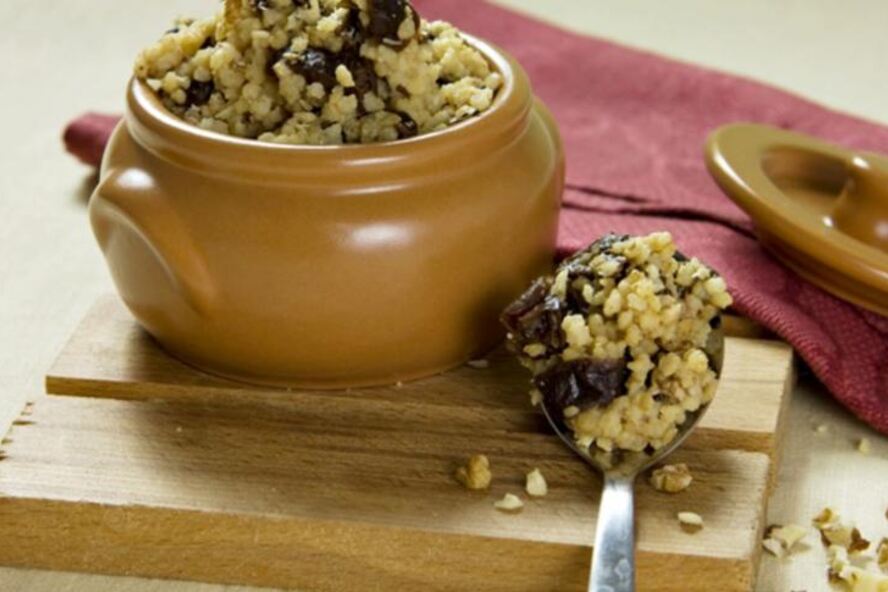 Рецепт пшенной каши с черносливом и орехами