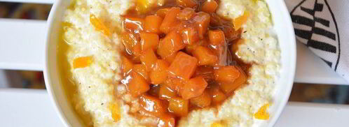 пшенная каша с карамелизированной тыквой. Шаг 5