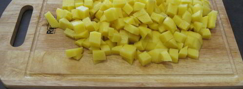 пшенная каша с картофелем и свининой. Шаг 5