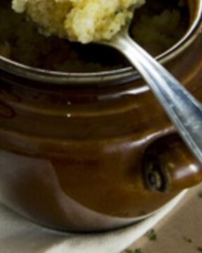 Пшенная каша с курицей