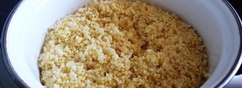 пшенная каша с медом и кедровыми орешками. Шаг 3