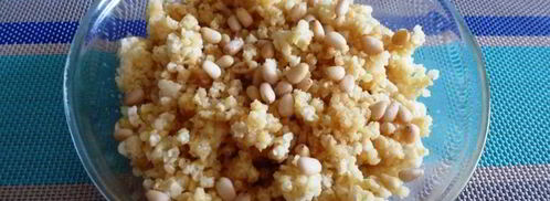 пшенная каша с медом и кедровыми орешками. Шаг 7