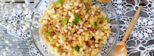 пшенная каша с медом и кедровыми орешками. Шаг 8