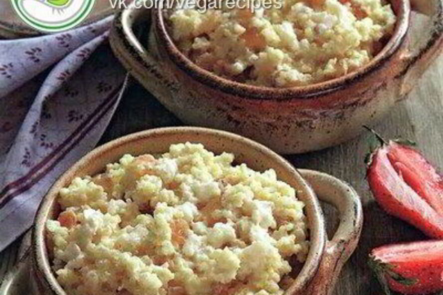 Рецепт пшенной каши с творогом