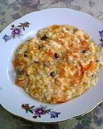 Пшенная каша с тыквой и изюмом