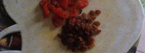 пшенная каша с тыквой и сухофруктами. Шаг 3