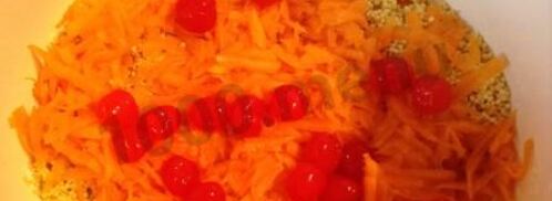 пшенная каша с тыквой, корицей и вишней. Шаг 5