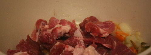 ароматная рисовая каша с мясом и капустой. Шаг 3