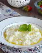 Классическая рисовая каша на молоке